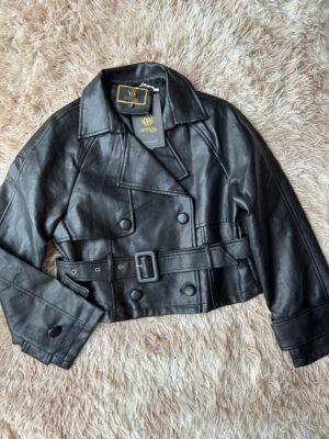 “Midnight Trench” – Eco-Leather