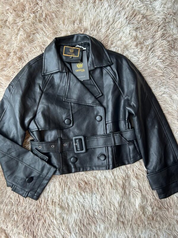 “Midnight Trench” – Eco-Leather