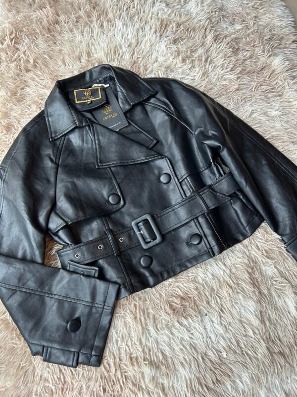 “Midnight Trench” – Eco-Leather