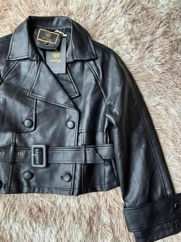“Midnight Trench” – Eco-Leather