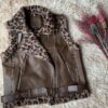 Chaleco "Safari Chic" Forro Animal Print