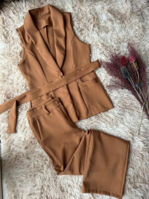 Set Sastrero "Minimal" Chaleco y Pantalón - Talle M