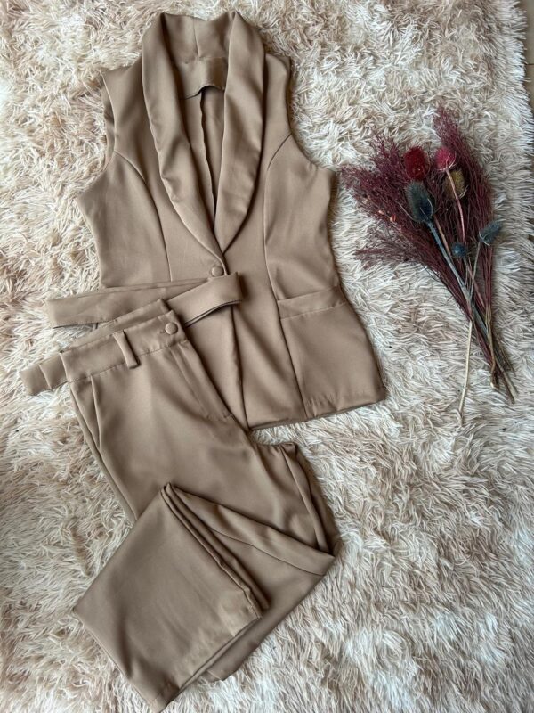 Set Sastrero "Minimal" Chaleco y Pantalón - Talle M