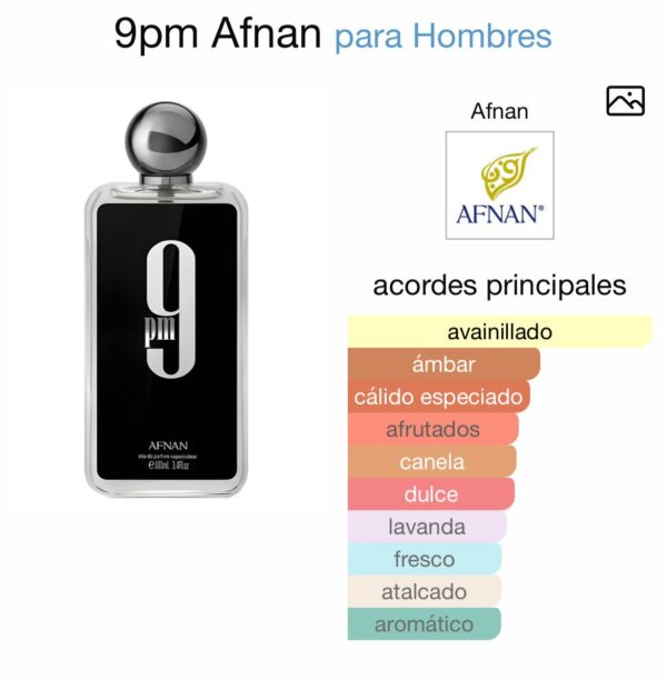 Afnan 9pm - EDP 100ml Hombres