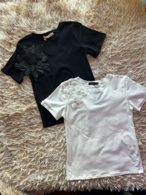 Remera de algodón con luces