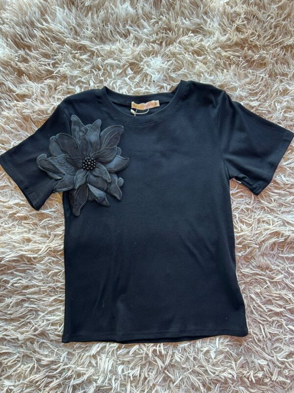 Remera de algodón con luces