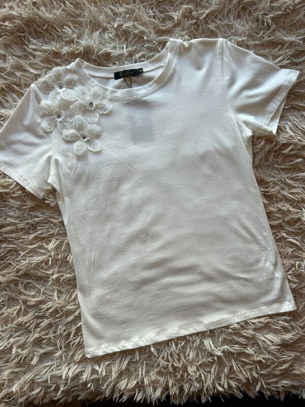 Remera de algodón con luces