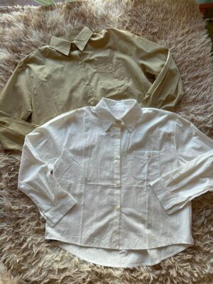 Camisas de Algodón Clásicas (Talle Único)