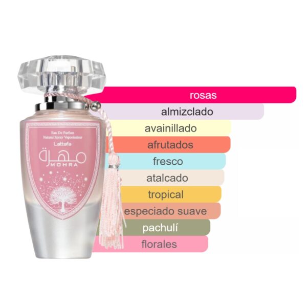 Mohra silky rose de Lattafa EDP de 100 ml