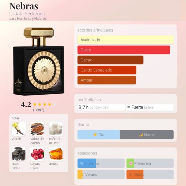 Nebras de Lattafa dep de 100ml