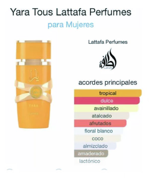 Yara tous de Lattafa EDP de 100ml