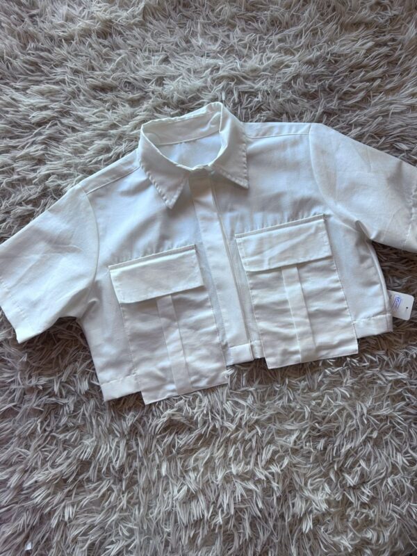 Camisa Cropped Talle único