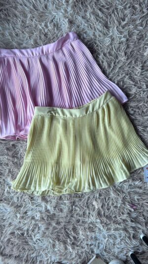 Falda Plisada Pastel