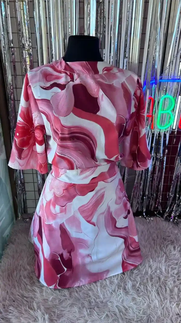 Vestido/Mono Pink – Espalda Descubierta