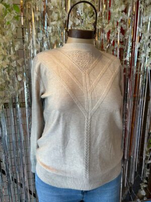 Sweater de Hilo Premium con Apliques