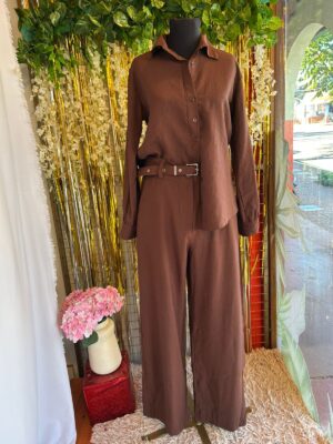 Conjunto Camisero con Cinturón
