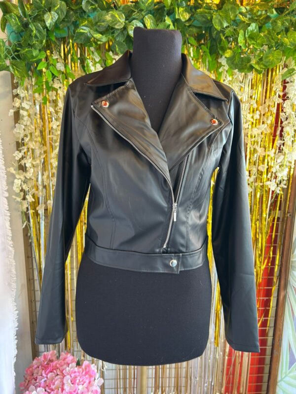 Campera Biker Engomada