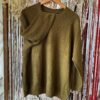 Sweater de hilo con diseño de texturas