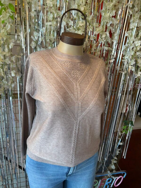 Sweater de Hilo Premium con Apliques