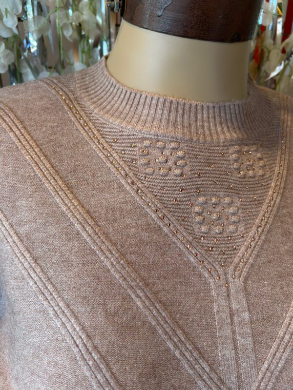 Sweater de Hilo Premium con Apliques
