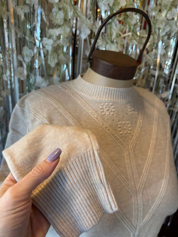 Sweater de Hilo Premium con Apliques